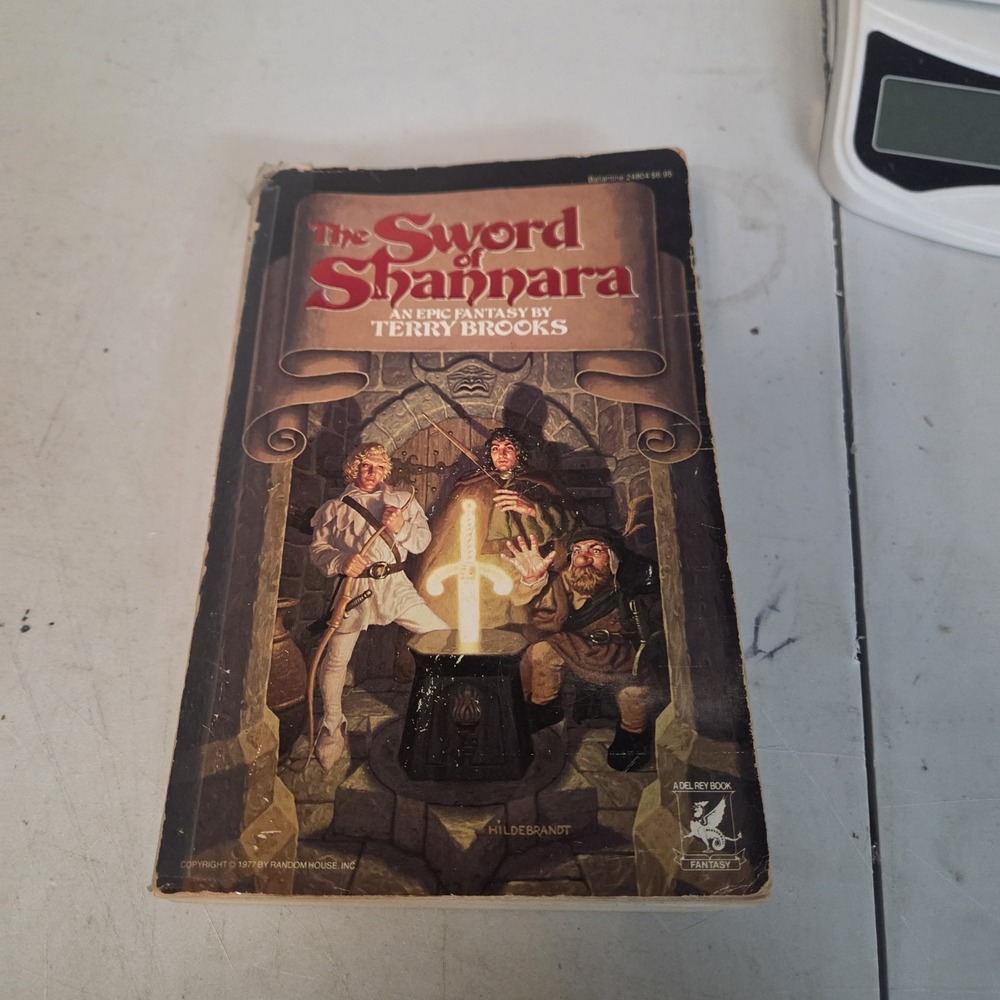 The Sword of Shannara 1977 Trade Paperback Terry Brooks 1st Edition Ballantine